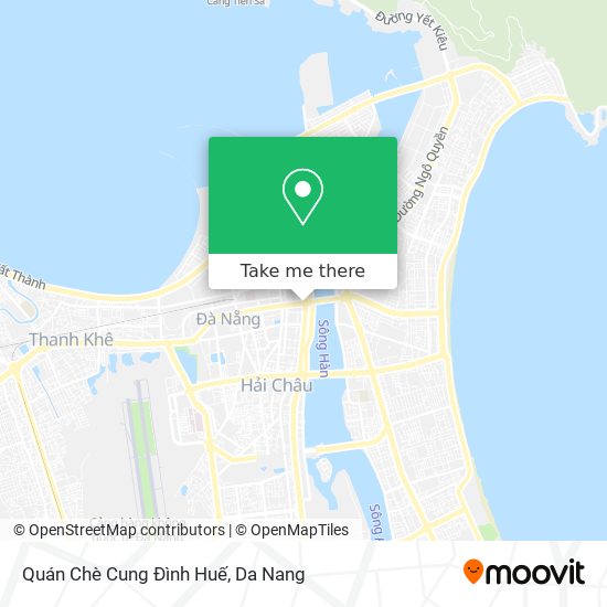 Quán Chè Cung Đình Huế map
