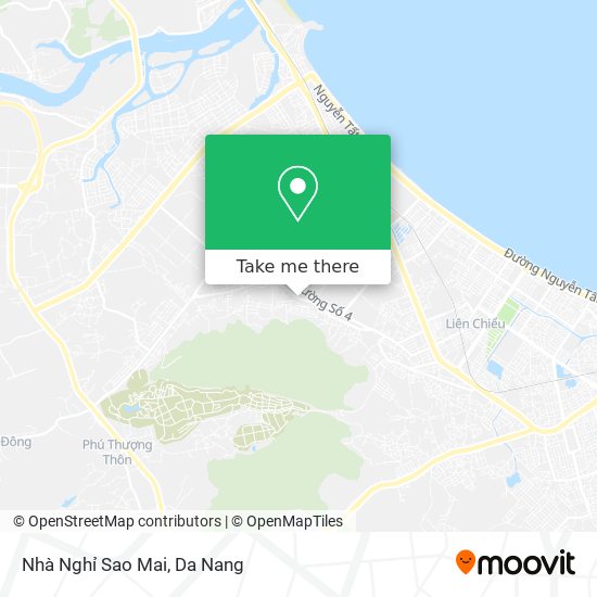 Nhà Nghỉ Sao Mai map