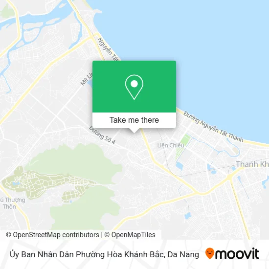 Ủy Ban Nhân Dân Phường Hòa Khánh Bắc map