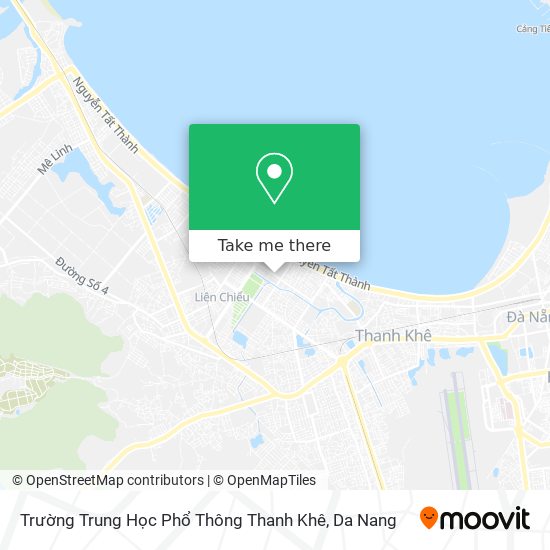 Trường Trung Học Phổ Thông Thanh Khê map