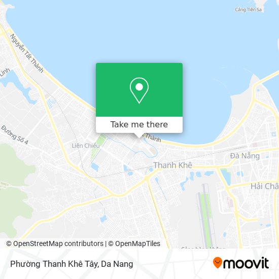 Phường Thanh Khê Tây map
