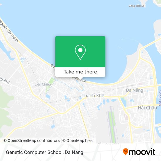 Genetic Computer School map