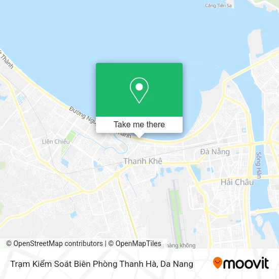 Trạm Kiểm Soát Biên Phòng Thanh Hà map