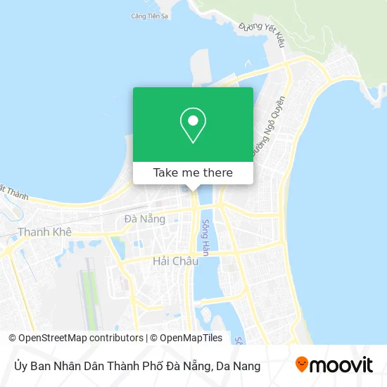 Ủy Ban Nhân Dân Thành Phố Đà Nẵng map