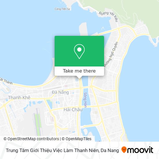 Trung Tâm Giới Thiệu Việc Làm Thanh Niên map