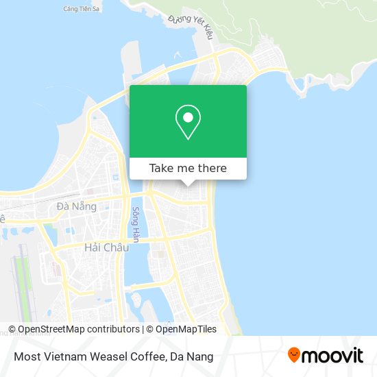 Most Vietnam Weasel Coffee map