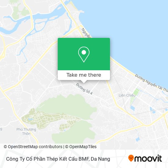 Công Ty Cổ Phần Thép Kết Cấu BMF map