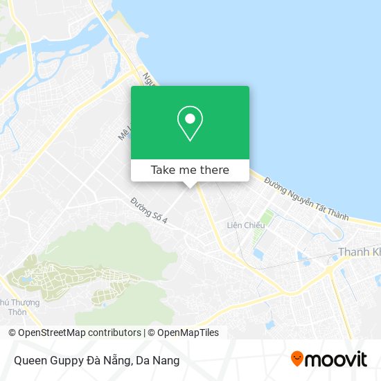 Queen Guppy Đà Nẵng map