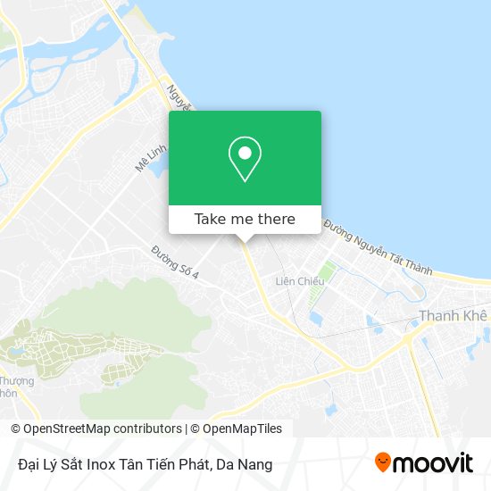 Đại Lý Sắt Inox Tân Tiến Phát map