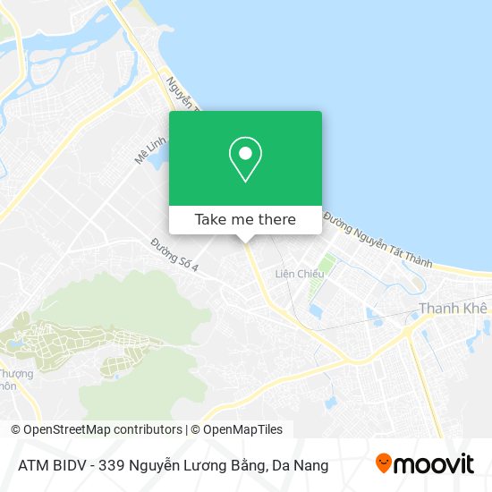 ATM BIDV - 339 Nguyễn Lương Bằng map