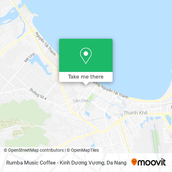 Rumba Music Coffee - Kinh Dương Vương map