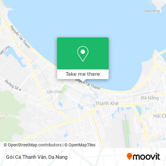 Gỏi Cá Thanh Vân map