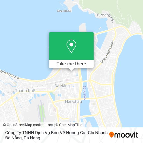 Công Ty TNHH Dịch Vụ Bảo Vệ Hoàng Gia-Chi Nhánh Đà Nẵng map