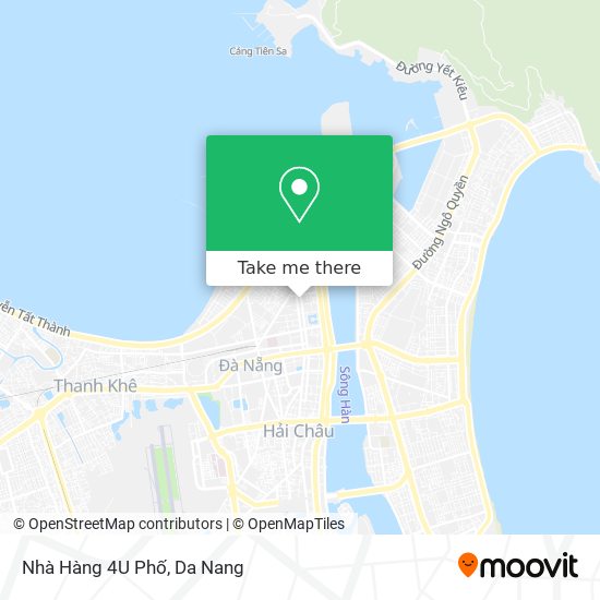 Nhà Hàng 4U Phố map