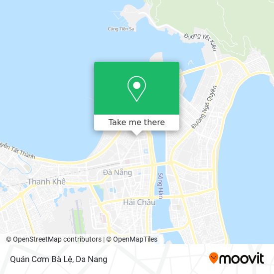 Quán Cơm Bà Lệ map