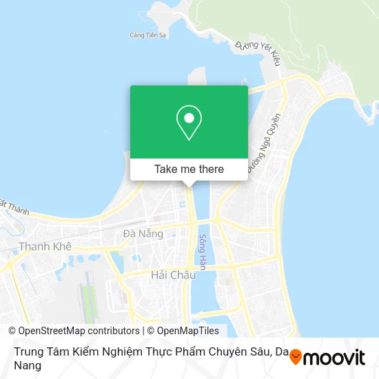 Trung Tâm Kiểm Nghiệm Thực Phẩm Chuyên Sâu map