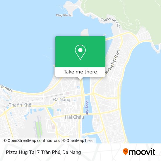 Pizza Hug Tại 7 Trần Phú map