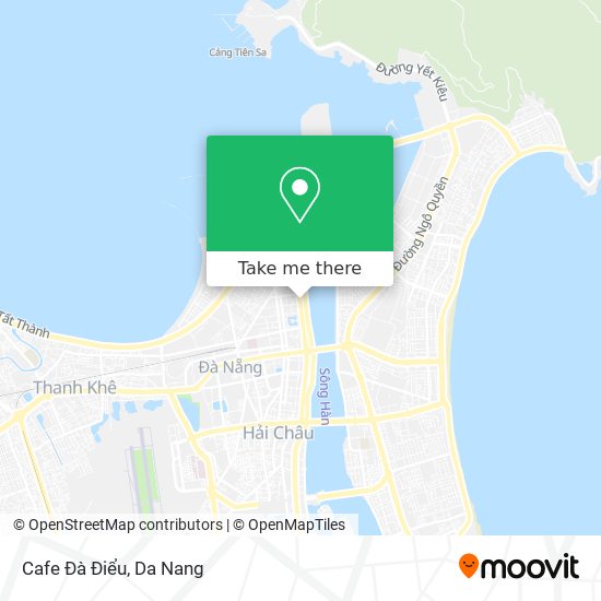 Cafe Đà Điểu map