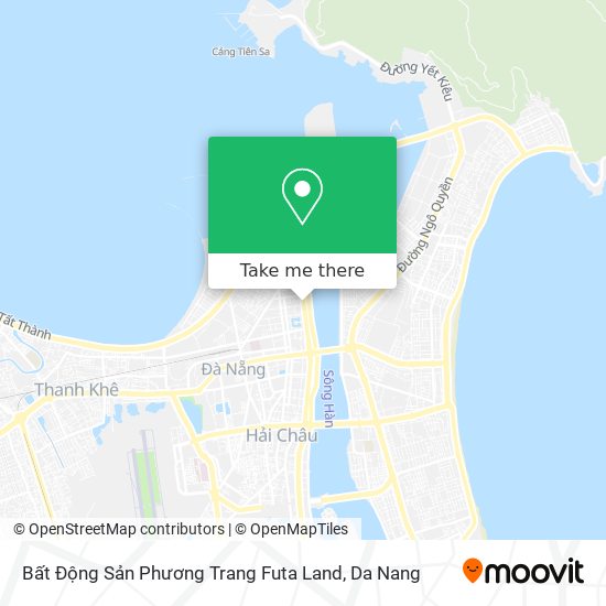 Bất Động Sản Phương Trang Futa Land map