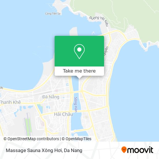 Massage Sauna Xông Hơi map