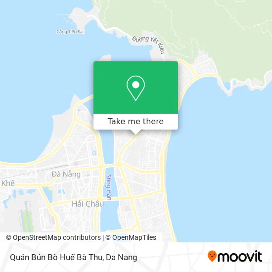 Quán Bún Bò Huế Bà Thu map