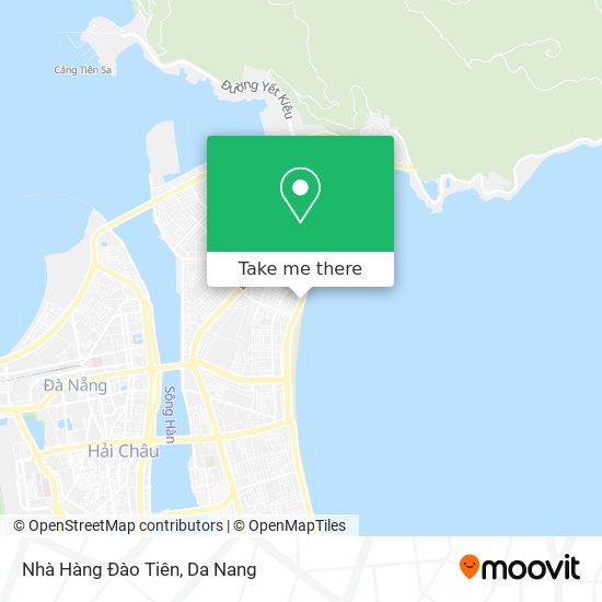 Nhà Hàng Đào Tiên map