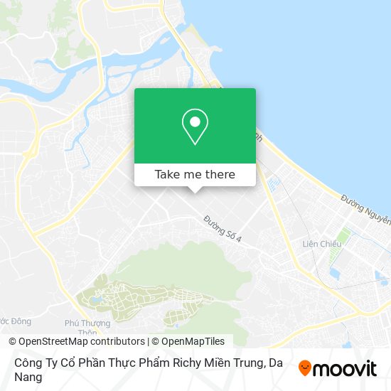 Công Ty Cổ Phần Thực Phẩm Richy Miền Trung map