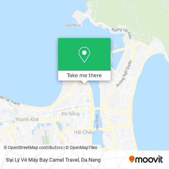 Đại Lý Vé Máy Bay Camel Travel map