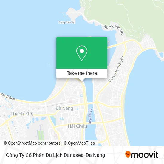 Công Ty Cổ Phần Du Lịch Danasea map