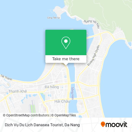 Dịch Vụ Du Lịch Danasea Tourist map