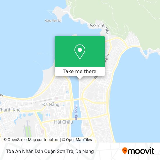Tòa Án Nhân Dân Quận Sơn Trà map