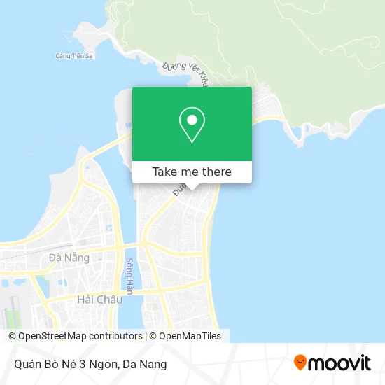 Quán Bò Né 3 Ngon map