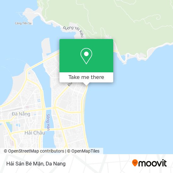 Hải Sản Bé Mặn map