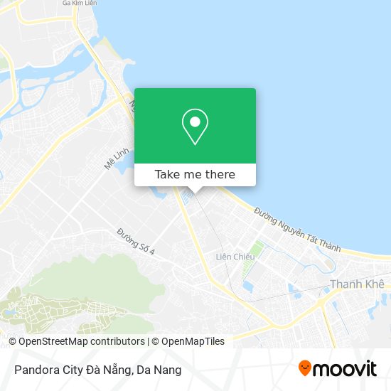 Pandora City Đà Nẵng map