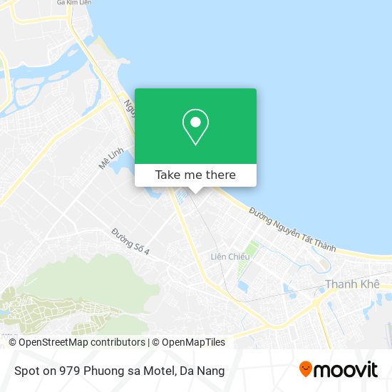 Spot on 979 Phuong sa Motel map