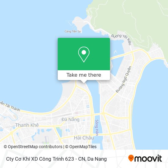 Cty Cơ Khí XD Công Trình 623 - CN map