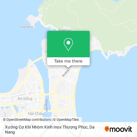 Xưởng Cơ Khí Nhôm Kính Inox Thượng Phúc map