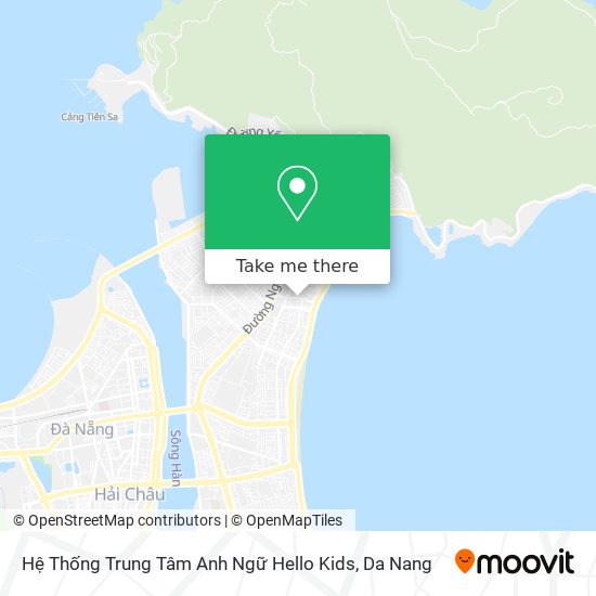 Hệ Thống Trung Tâm Anh Ngữ Hello Kids map
