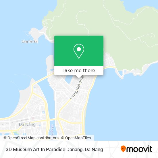 3D Museum Art In Paradise Danang map