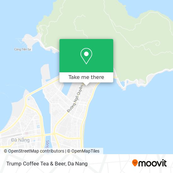 Trump Coffee Tea & Beer map