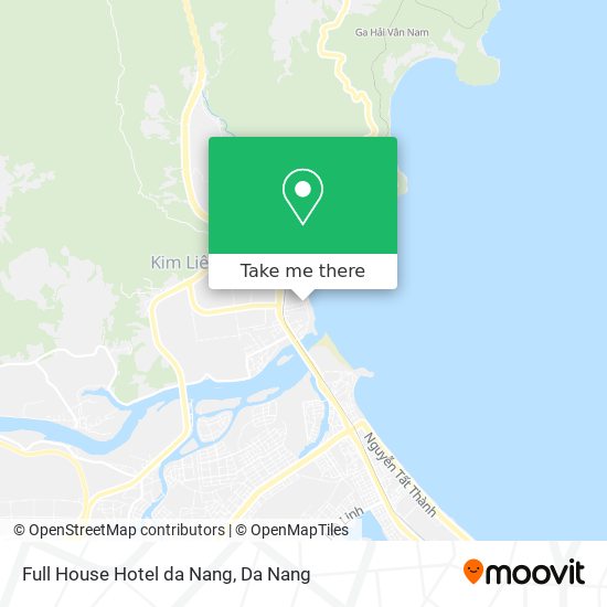Full House Hotel da Nang map