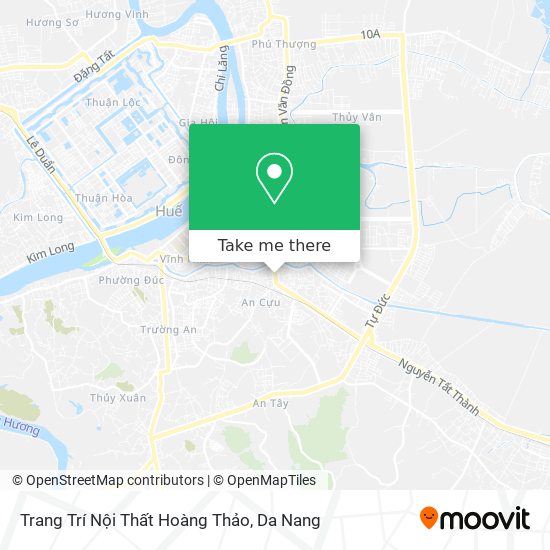 Trang Trí Nội Thất Hoàng Thảo map