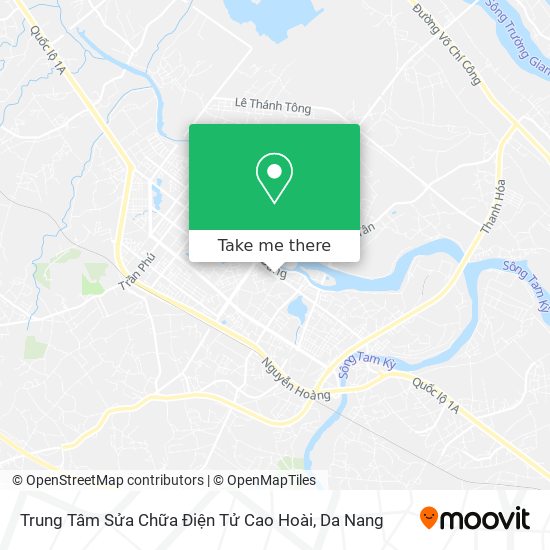 Trung Tâm Sửa Chữa Điện Tử Cao Hoài map