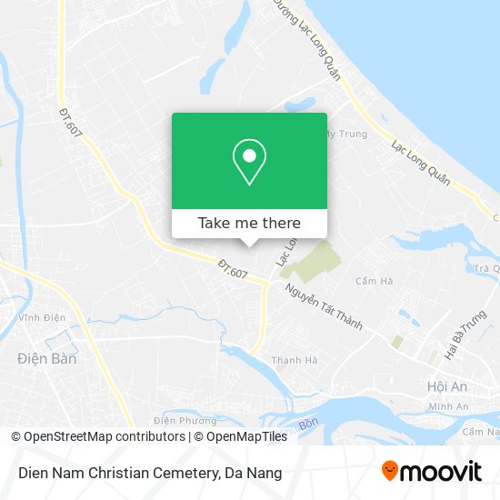 Dien Nam Christian Cemetery map