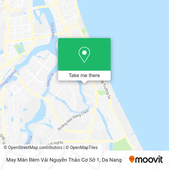 May Màn Rèm Vải Nguyễn Thảo Cơ Sở 1 map