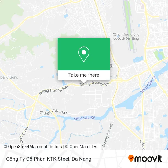 Công Ty Cổ Phần KTK Steel map