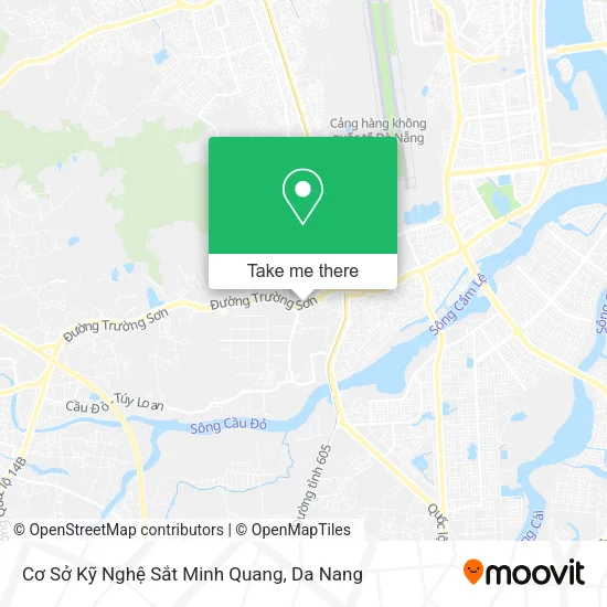 Cơ Sở Kỹ Nghệ Sắt Minh Quang map