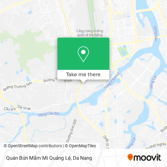 Quán Bún Mắm Mì Quảng Lệ map