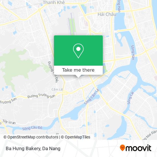 How to get to Ba Hưng Bakery in Cam Le by Bus?