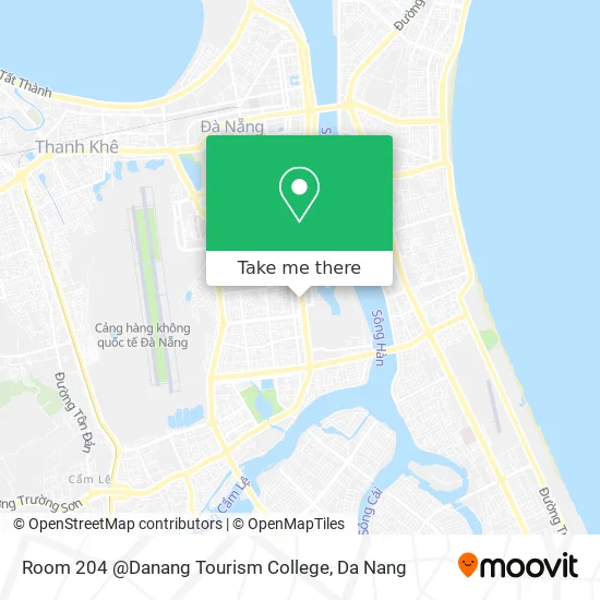 Room 204 @Danang Tourism College map